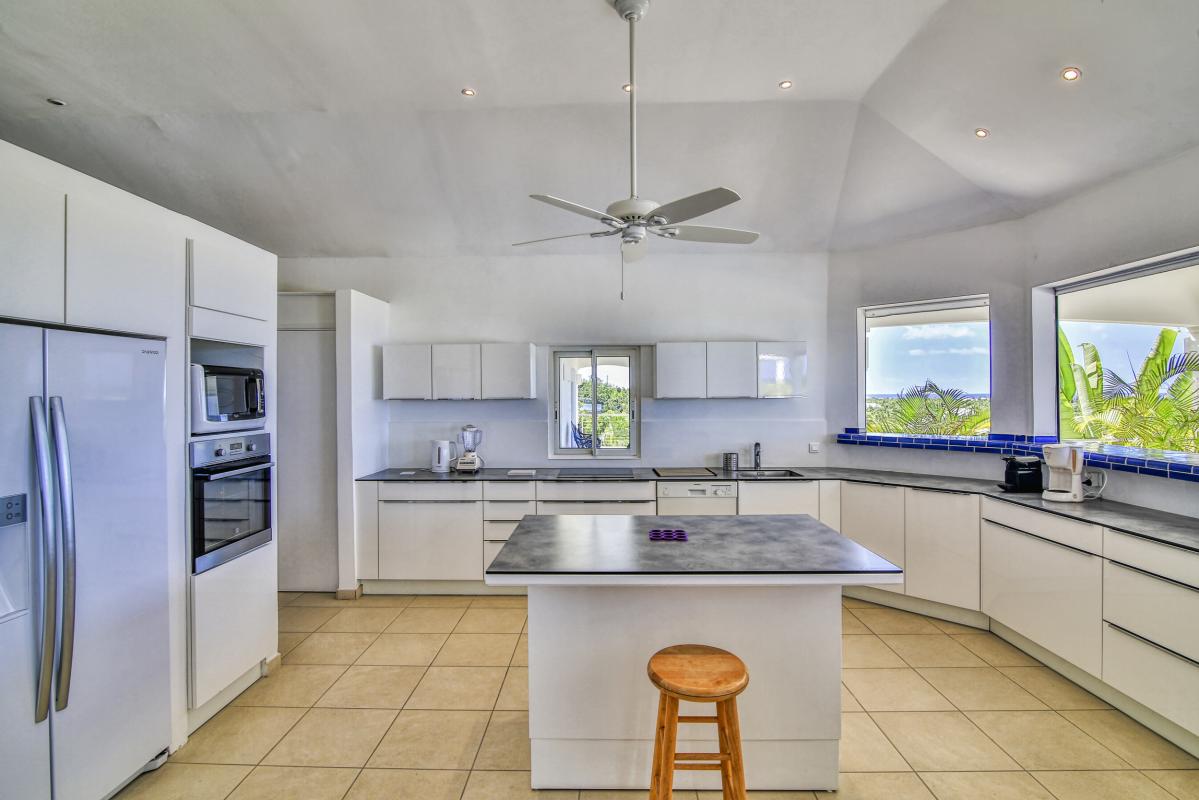 Location villa Saint Martin Terres Basses - villa 4 chambres 8 personnes - A 300m de la plage de Baie aux Prunes - Piscine et Vue mer (21)